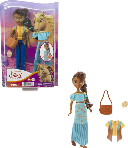 Mattel Spirit Muñeca Pru Con Vestido Extra