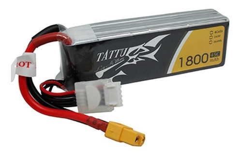 Batería Li-po 11.1v/1800mah/ 3s1p/45c Ta-45c-1800-3s1p-xt60