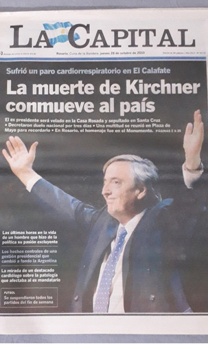 Diario La Capital - Muerte De Nestor Kirchner