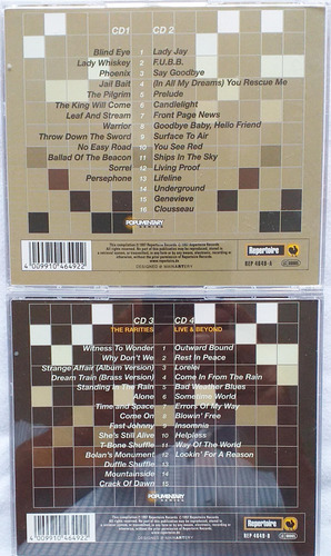 Wishbone Ash - Distillation 4cd Box Repertoire Records Remasterizado