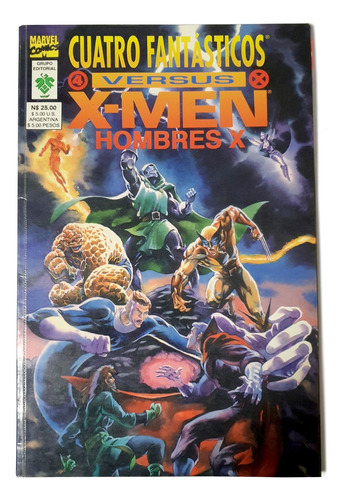 Comic 4 Fantásticos Vs X-men Editorial Vid