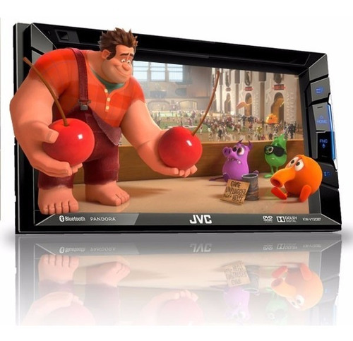 Pantalla Jvc Kw-v120bt 2 Din 6.2 PuLG Dvd Bluetooth Android