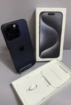 Comprar Apple iPhone 15 Pro (128 Gb) - Titanio Azul, Libre De Fábrica. Bandeja Para Sim. Seminuevo. Pila 100%