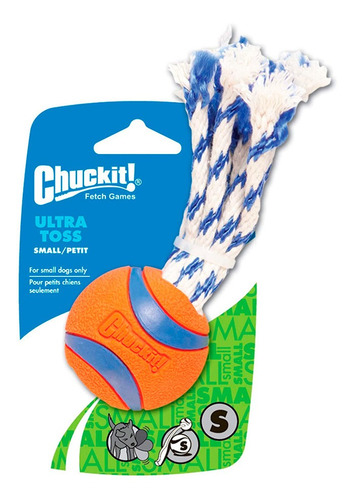 Pelota Con Cuerda Perros Chuckit Sacudir Tamaño Pequeño