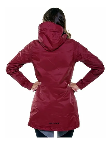 Anorak top impermeable mujer