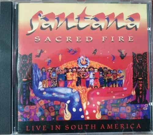 Santana - Sacred Fire Live In South America Cd Made In Usa