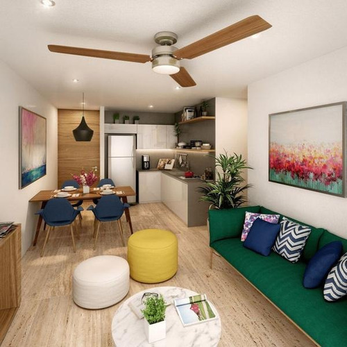 Imagen 6 de 11 de Departamento En Venta En Playa Del Carmen, Ipana Siempre Playa, 1 Recamara