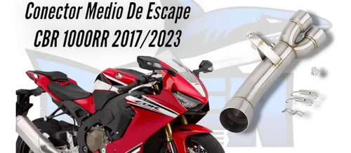 Conector Medio De Escape Honda Cbr 1000rr 2017/2023  Nuevo