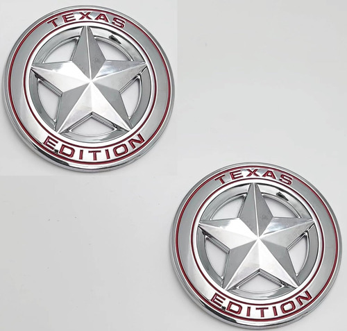 2 Emblemas Universales De Edición De Texas, Compatibles Con 
