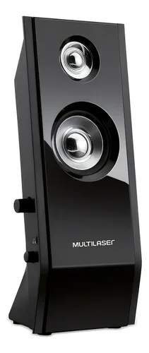 Parlantes 2.0 8w Rms Usb P2 Negro Multilaser Sp091
