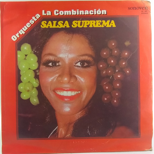 Lp Orquesta La Combinacion - Salsa Suprema  1982