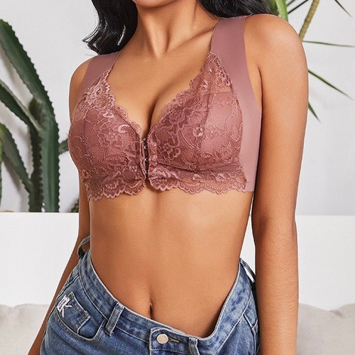 6 Unidades Brasier Push-up Sin Aro, Ropa Interior Cómodo