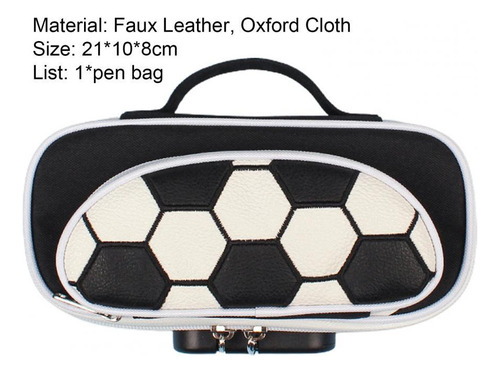 & Estuche For Lápices Con Cerradura De Combinación De Fútbol