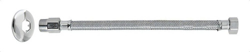 Blukit Ligação Flexível Aço Inox Prateado Brilhante