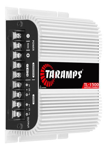 Módulo Amplificador Taramps Tl 1500 390w Rms 2 Ohms 3 Canais