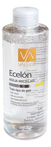 Valuge Ecelon Agua Micelar Desmaquillante Pieles Sensibles