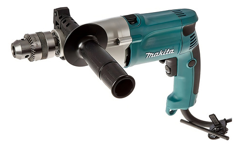 Furadeira de impacto Makita de 13 mm 720w de 2 velocidades com caixa turquesa