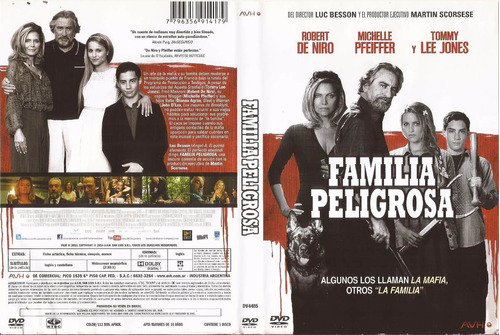 Familia Peligrosa Dvd Robert De Niro Michelle Pfeiffer