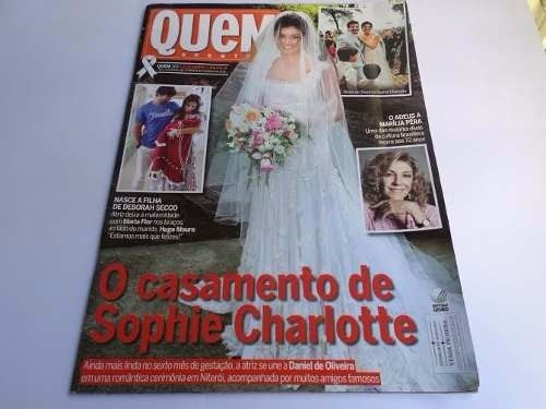 Revista Quem Acontece O Casamento De Sophie Charlotte - 2015