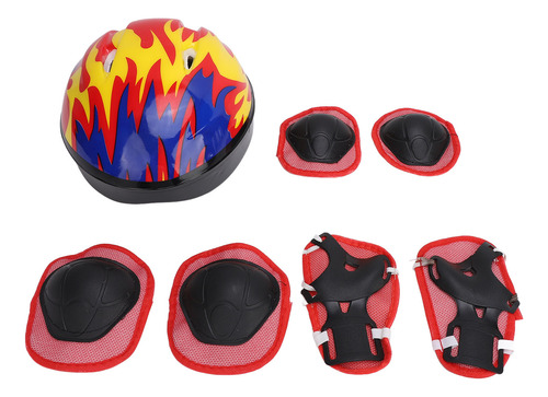 Conjunto De Equipamentos De Capacete De Ciclismo Para Crianç