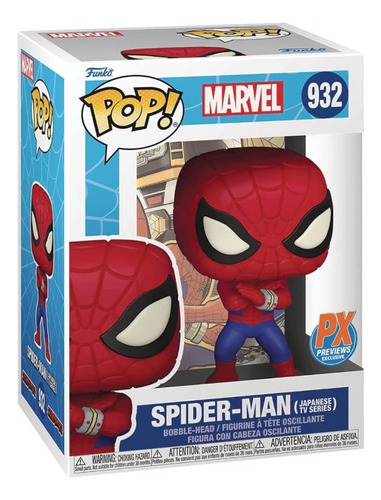 Funko Pop Original Spider-man Japonese Tv Serie Marvel 