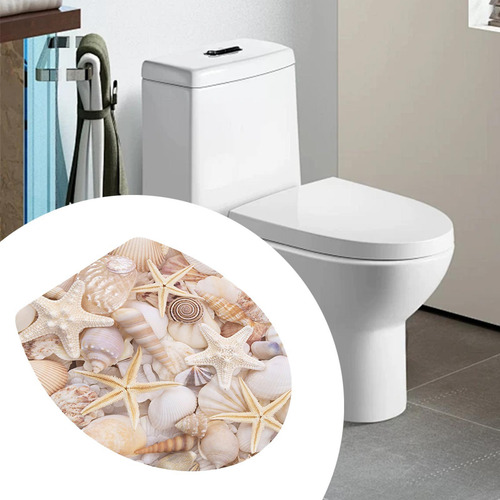 Adhesivo Para Tapa De Asiento De Inodoro, Funda De Asiento D