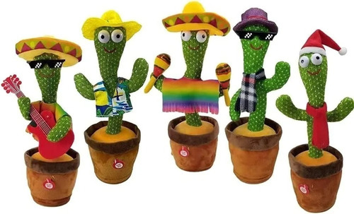 Cactus Bailarin Peluche Danza Y Canta, Alegria Asegurada!