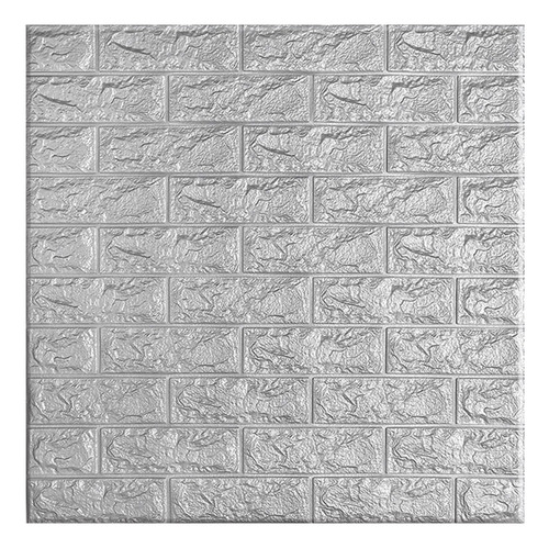 Placa De Pared Autoadhesivo Textura 3d Ladrillo Blanco