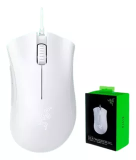 Mouse Gamer Razer Deathadder Essential Jogo Branco Original