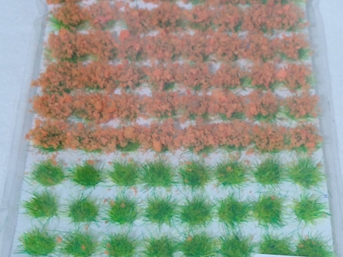 Imagen 2 de 5 de Nico Blister De Matas Y Flores Otoñales De 10 Mm H0 (pmf 11)