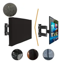 Comprar Funda Smart Tv Plasma 32 Pared Elástico Lona Pesada 48x76x8 Color Negro