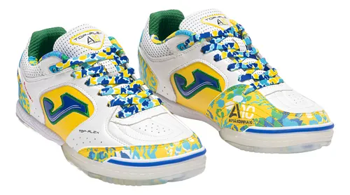 Chuteira Futsal Joma Top Flex Amandinha - Edição Limitada Chuteira Futsal Joma Top Flex Amandinha - Edição Limitada