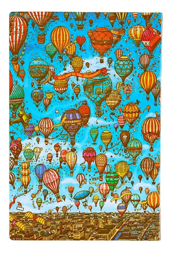 Cuaderno Paperblanks Festival De Globos - Mini - Liso Multicolor