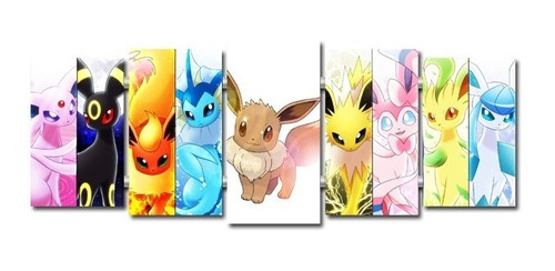Imagen 1 de 1 de Poster Retablo Pokemon [40x100cms] [ref. Ppo0405]