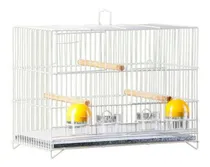 Comprar Criadeira Gaiola Pássaros 4 Comedouros Branca Epoxi