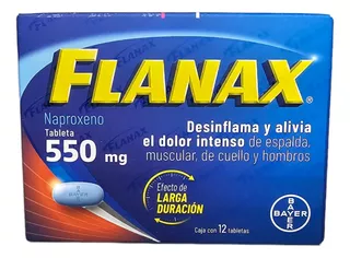 Flanax 550 Mg Naproxeno