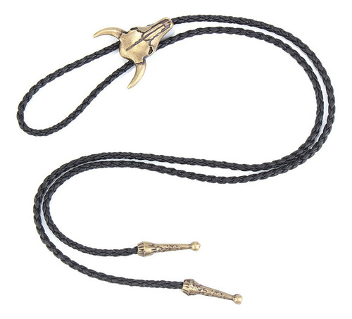 Collar De Cabeza De Toro Bronce