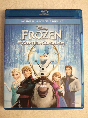 Frozen   Una Aventura Congelada  - Disney - Blu Ray Original