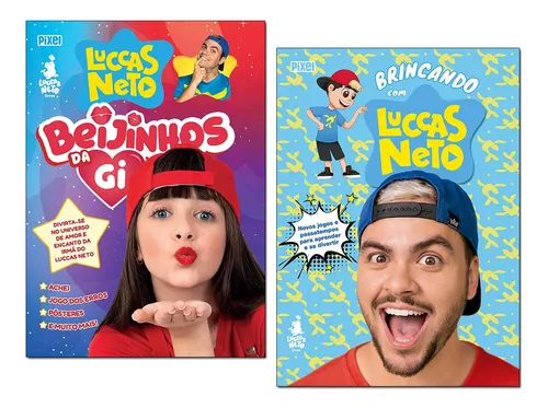 Livro - Brincando com Luccas Neto - Neto