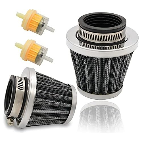 Filtro De Aire De 38 Mm Compatible Motocicletas Scooter...