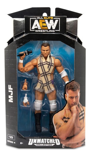 Figura Mjf Aew All Elite Wrestling Unmatched Collection S4