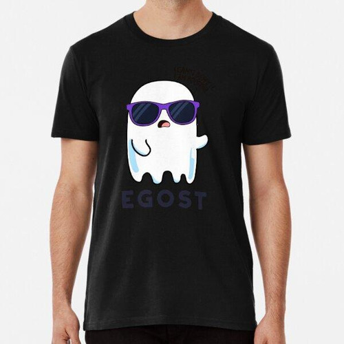 Remera Egost Halloween Funny Ego Ghost Puns Algodon Premium