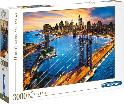 Puzzle 3000 Piezas Clementoni - New York