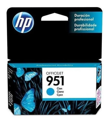 Cartucho Hp 951 Cian Estandar Original