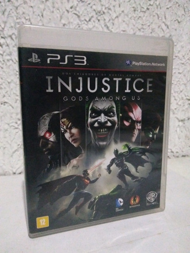 Jogo Injustice Gods Among Us Ps3 Midia Fisica Pt/br R$59,99 (Usado)