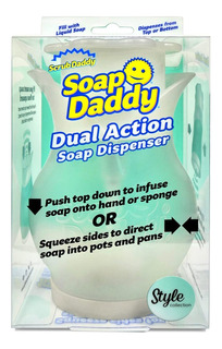 Scrub Daddy - Dispensador De Jabn Soap Daddy Para Cocina, En