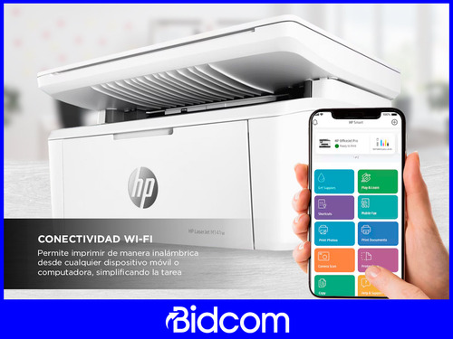 Impresora Laser Hp Multifunción Laserjet M141w Conexión Wifi