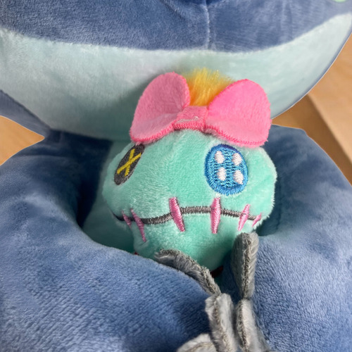 Peluche Stitch Con Trapos Scrump Lilo Disney Muñeco 30 Cm