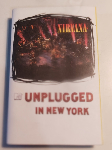 Nirvana Unplugged In New York Casete 1 Ed Usa, Nirvana 