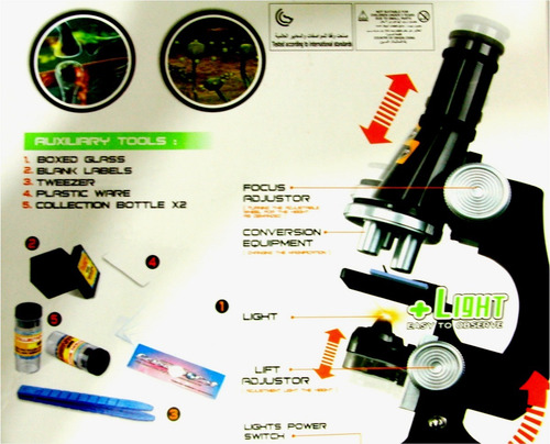 Microscopio Con Accesorios Juguete Educativo Didactico